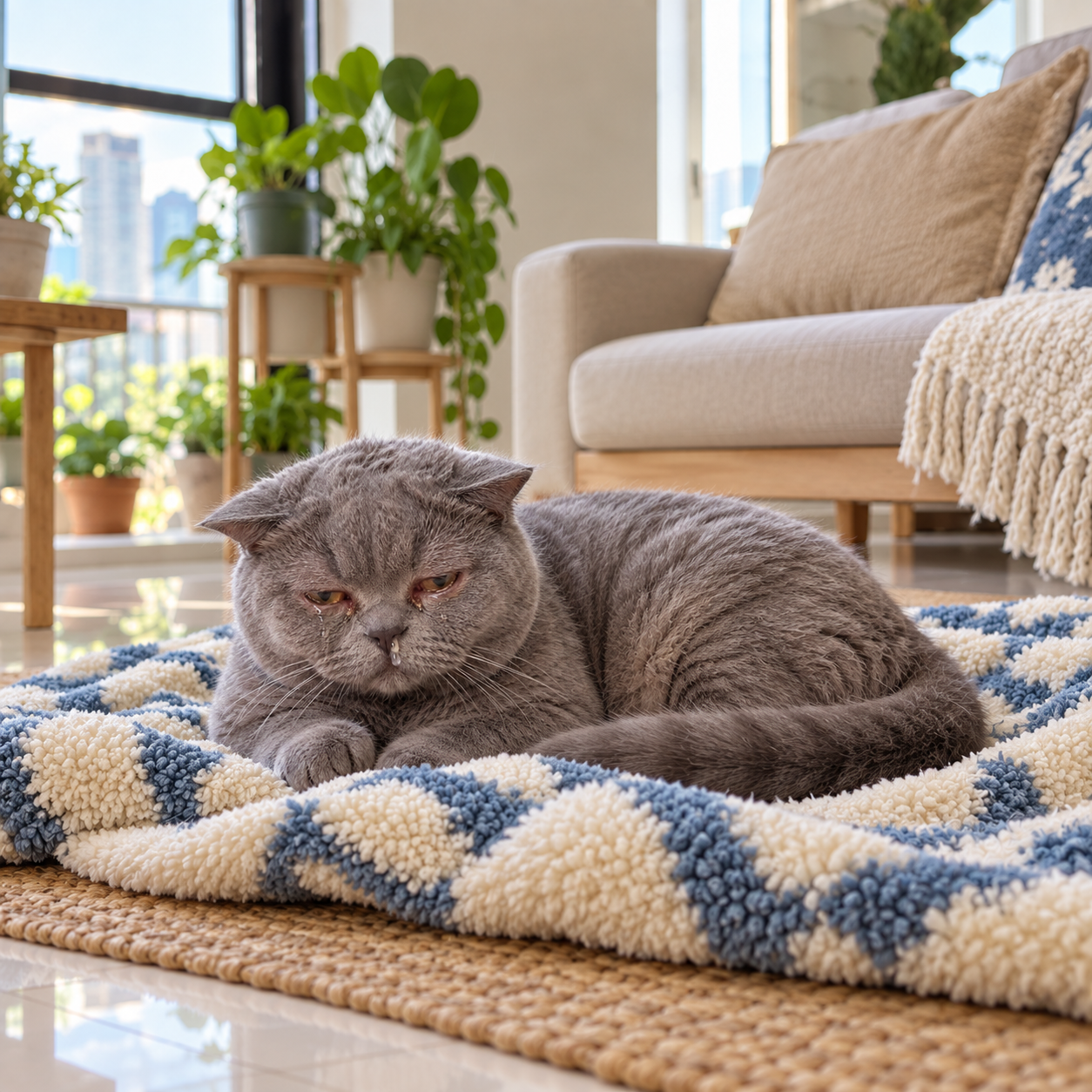 Kucing mudah sakit